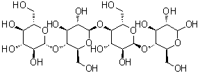 structure of CAS# 38819-01-1, 纤维四糖