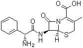 structure of CAS# 38821-53-3, Cefradine