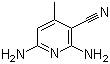 CAS 登录号：38841-52-0, 2,6-二氨基-3-氰基-4-甲基吡啶