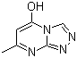7-Methyl-1,2,4-triazolo[4,3-a]pyrimidin-5-ol molecular structure (CAS 3886-55-3)