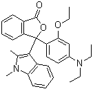 CAS # 38880-20-5, 3-(2'-Ethoxy-4'-diethylaminophenyl)-3-(1',2'-dimethylindol-3'-yl)phthalide