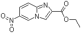 structure of CAS# 38923-08-9, 6-硝基咪唑并[1,2-a]吡啶-2-羧酸乙酯