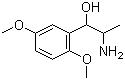 CAS 登录号：390-28-3, 甲氧明, alpha-(1-氨基乙基)-2,5-二甲氧基苄醇