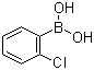 structure of CAS# 3900-89-8, 2-氯苯基硼酸