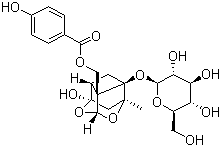 structure of CAS# 39011-91-1, 氧化芍药苷