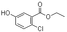 structure of CAS# 39062-63-0, 2-氯-5-羟基苯甲酸乙酯