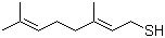 Thiogeraniol molecular structure (CAS 39067-80-6)