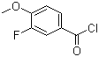 CAS 登录号：3907-15-1, 3-氟-4-甲氧基苯甲酰氯