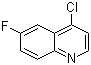 CAS # 391-77-5, 4-Chloro-6-fluoroquinoline