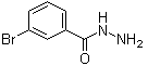 CAS # 39115-96-3, 3-Bromobenzhydrazide, 3-Bromobenzoic hydrazide, 3-Bromobenzoyl hydrazide