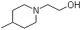 structure of CAS# 39123-23-4, 4-Methyl-1-piperidineethanol