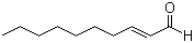 structure of CAS# 3913-81-3, 反式-2-癸烯醛