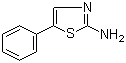 structure of CAS# 39136-63-5, 5-苯基噻唑-2-胺