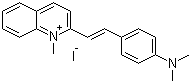 CAS # 3915-61-5, 2-[4-(Dimethylamino)styryl]-1-methylquinolinium iodide