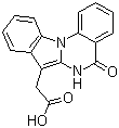CAS 登录号：391670-48-7, 5,6-二氢-5-氧代吲哚并[1,2-a]喹唑啉-7-乙酸