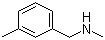structure of CAS# 39180-84-2, 3-Methyl-N-methylbenzylamine