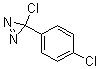 CAS 登录号：39184-66-2, 3-氯-3-(4-氯苯基)-3H-双吖丙啶