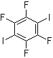 CAS # 392-57-4, 1,4-Diiodotetrafluorobenzene, 3,6-Diiodo-1,2,4,5-tetrafluorobenzene, Tetrafluoro-1,4-diiodobenzene, p-Diiodoperfluorobenzene