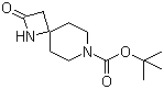 structure of CAS# 392331-78-1, 2-氧代-1,7-二氮杂螺[3.5]壬烷-7-羧酸叔丁酯