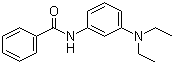3-(N,N-二乙基)氨基苯甲酰苯胺分子结构 (CAS 39240-08-9)