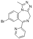 CAS 登录号：39243-02-2, 吡唑仑