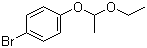 CAS # 39255-20-4, 1-(4'-Bromophenoxy)-1-ethoxyethane, 1-Bromo-4-(2-ethoxyethoxy)benzene