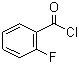 structure of CAS# 393-52-2, 2-Fluorobenzoyl chloride