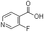 CAS # 393-53-3, 3-Fluoroisonicotinic acid, 3-Fluoropyridine-4-carboxylic acid