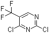 2,4-二氯-5-三氟甲基嘧啶分子结构 (CAS 3932-97-6)