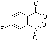 structure of CAS# 394-01-4, 4-氟-2-硝基苯甲酸