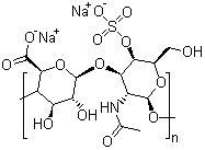 CAS 登录号：39455-18-0, 硫酸软骨素钠