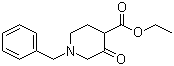 structure of CAS# 39514-19-7, 1-苄基-3-氧代哌啶-4-甲酸乙酯