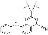 structure of CAS# 39515-41-8, 甲氰菊酯