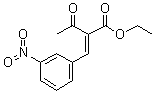 structure of CAS# 39562-16-8, 2-(3-硝基亚苄基)乙酰乙酸乙酯