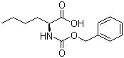 CAS 登录号：39608-30-5, N-[(苯基甲氧基)羰基]-L-正亮氨酸