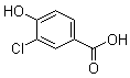 structure of CAS# 3964-58-7, 3-氯-4-羟基苯甲酸