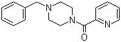 CAS 登录号：39640-15-8, 吡贝拉林, 匹帕拉林, 1-苄基-4-(2'-吡啶甲酰)哌嗪