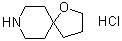 structure of CAS# 3970-79-4, 1-氧杂-8-氮杂螺[4.5]癸烷盐酸盐