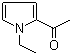 structure of CAS# 39741-41-8, 2-Acetyl-1-ethylpyrrole