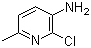 structure of CAS# 39745-40-9, 2-Chloro-6-methylpyridin-3-amine