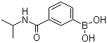 structure of CAS# 397843-69-5, 3-(N-异丙基氨基羰基)苯硼酸