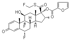 CAS 登录号：397864-44-7, 糠酸氟替卡松