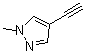 4-Ethynyl-1-methylpyrazole molecular structure (CAS 39806-89-8)