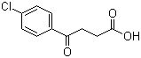 3-(4-氯苯甲酰)丙酸分子结构 (CAS 3984-34-7)