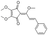 structure of CAS# 3984-73-4, 乌药环戊烯二酮甲醚