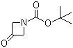 structure of CAS# 398489-26-4, 1-Boc-3-氮杂环丁酮