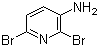 structure of CAS# 39856-57-0, 2,6-二溴-3-氨基吡啶