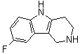 structure of CAS# 39876-39-6, 8-氟-2,3,4,5-四氢-1H-吡啶并[4,3-b]吲哚