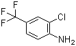 structure of CAS# 39885-50-2, 3-氯-4-氨基三氟甲苯
