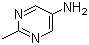 CAS # 39889-94-6, 2-Methyl-5-pyrimidinamine, 5-Amino-2-methylpyrimidine, NSC 165371